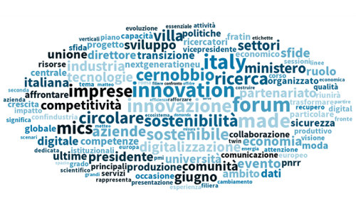 MIIF - Wordcloud report social